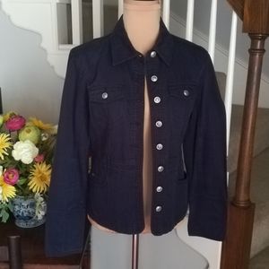 Navy Tailored Jacket by Live a Little - Size Large